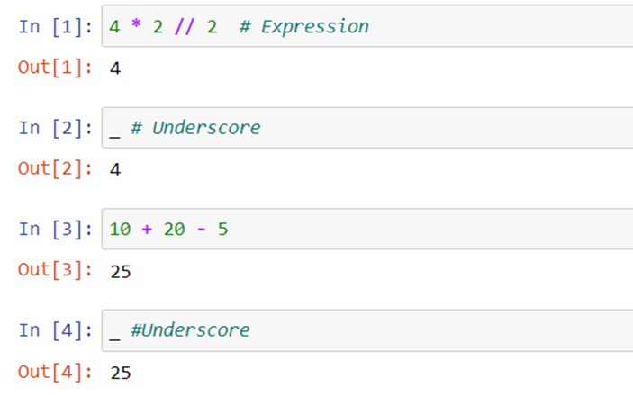 Different Uses Of Underscore In Python Nomidl